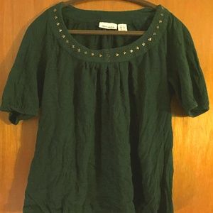 **3/$20** DKNY Jeans studded top